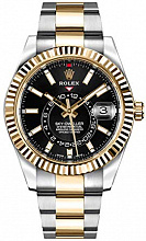 Sky-Dweller Automatic Men's 18kt Yellow Gold Oyster Watch 326933BKSO