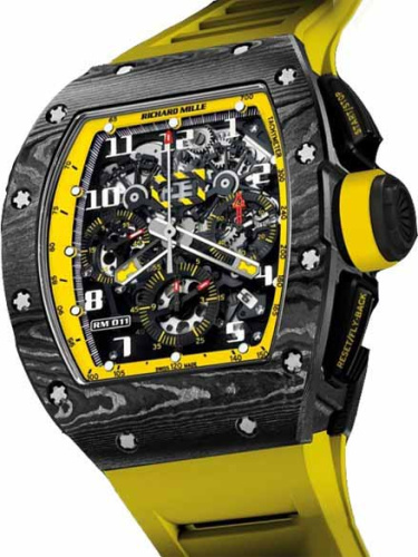 Richard Mille RM 011 flyback Chronograph Yellow Storm