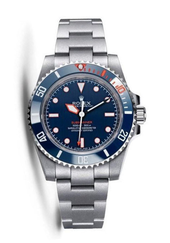 Rolex Artisans de Geneve Rough Matt Submariner Blue